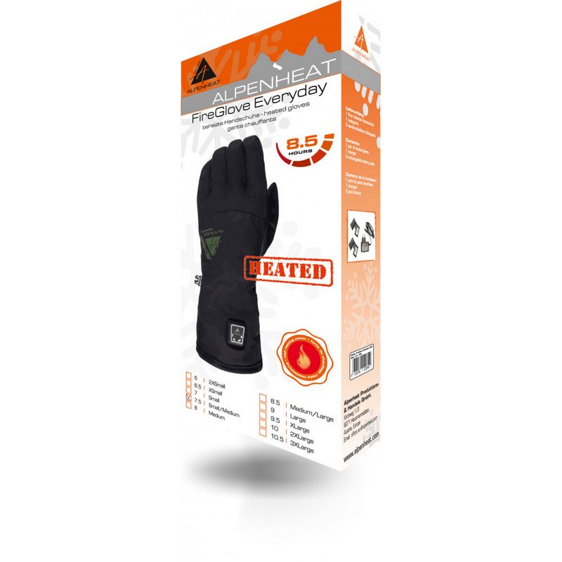 Alpenheat Heavy Duty nahkaiset l&auml;mmitetyt k&auml;sineet
